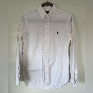 Polo Ralph Lauren White Button-Up Shirt